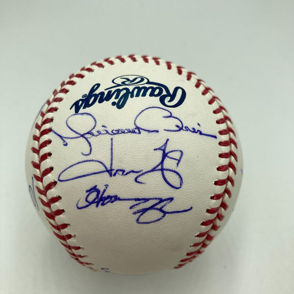 Mariano Rivera Don Larsen New York Yankees Legends Multi Signed Baseball