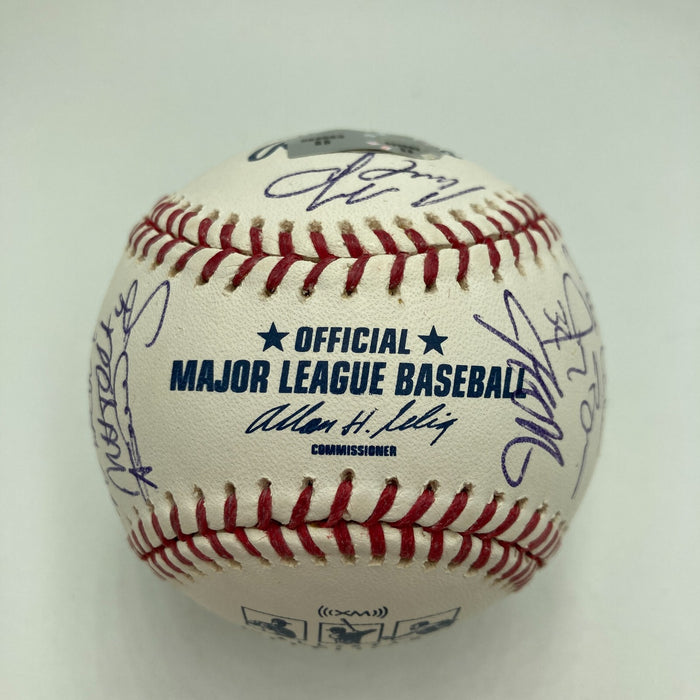 Clayton Kershaw Rookie 2007 All Star Game Team Signed Baseball MLB Authentic