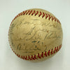 Satchel Paige Single Signed Vintage 1954 Minor League Baseball JSA COA