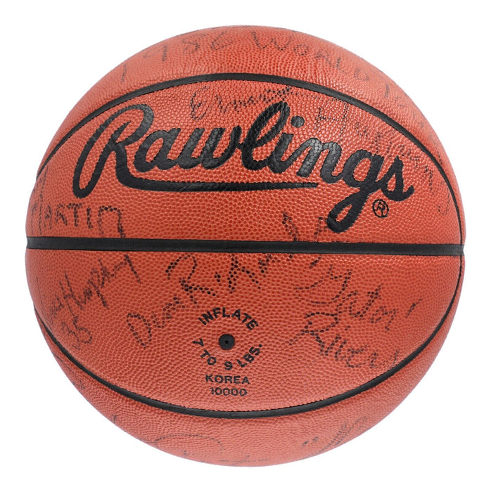 Pete Maravich "Pistol Pete" NBA Legends Multi Signed Basketball Beckett COA