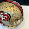 Jerry Rice Steve Young 1996 San Francisco 49ers Team Signed Authentic Helmet JSA