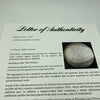 Tony Lazzeri Signed 1927 American League Baseball PSA DNA COA