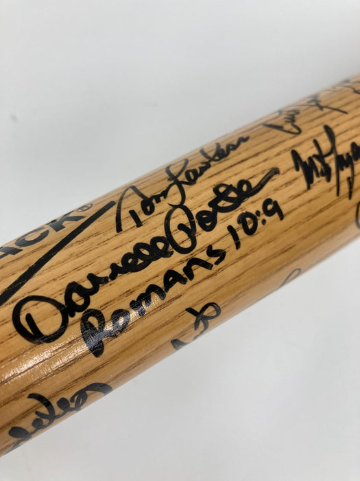 1985 St Louis Cardinals NL Champs Team Signed World Series Baseball Bat Beckett