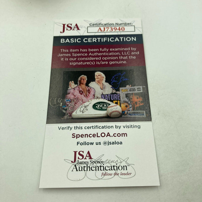 Rare Bill Buckner & Mookie Wilson Signed 1986 World Series Baseball JSA COA