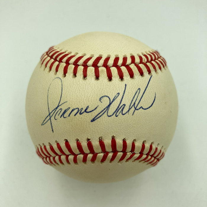 Jerome Walton Signed Autographed Official National League Baseball