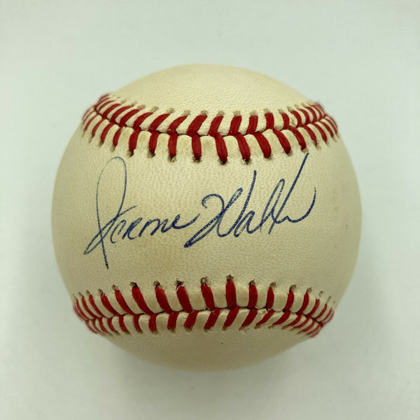 Jerome Walton Signed Autographed Official National League Baseball