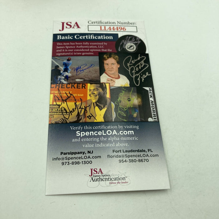 Arlo Guthrie & Melanie Signed Autographed Baseball With JSA COA