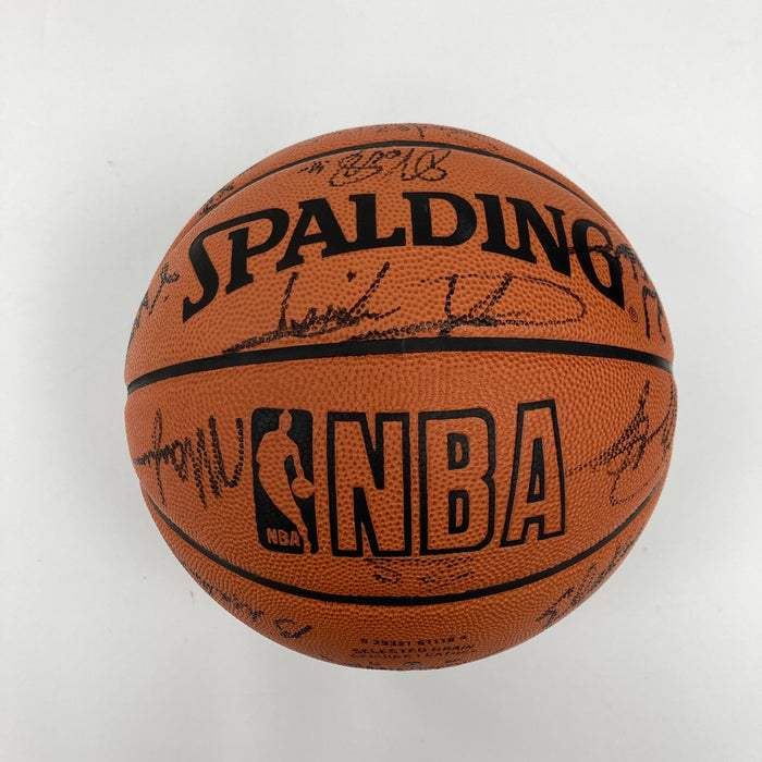 Michael Jordan Kobe Bryant 2003 All Star Game Signed Basketball PSA & Beckett
