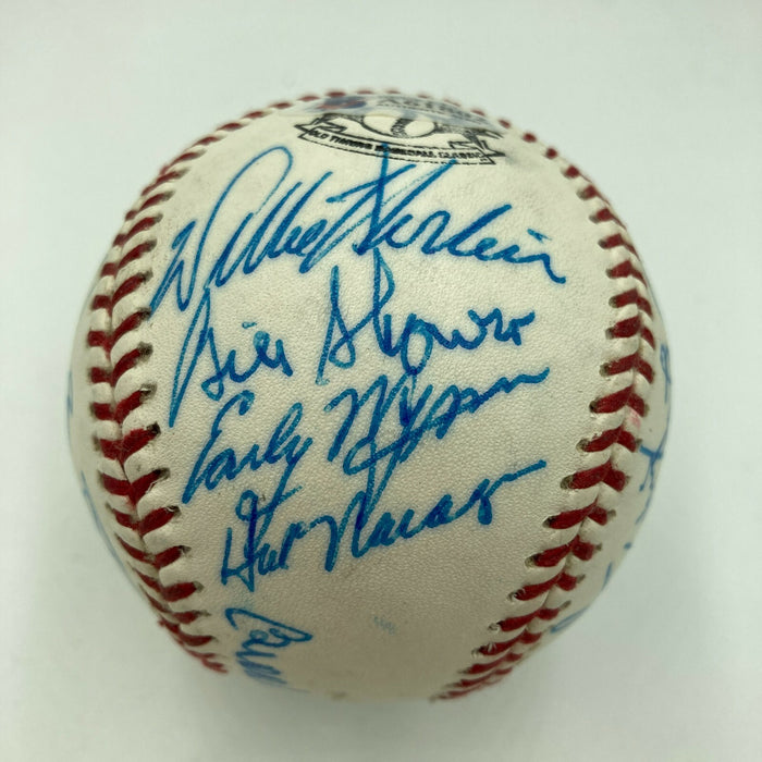 Harmon Killebrew HOF Signed Cracker Jack Old Timers Game Baseball Beckett COA