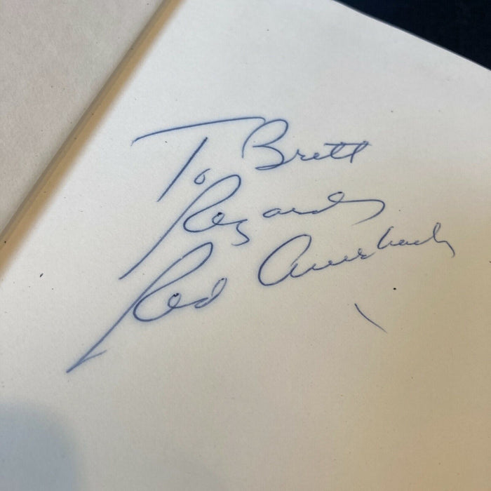 Red Auerbach Boston Celtics Signed Autographed Autobiography Book With JSA COA