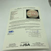 Mrs. Babe Ruth Signed Baseball 1972 World Series JSA COA