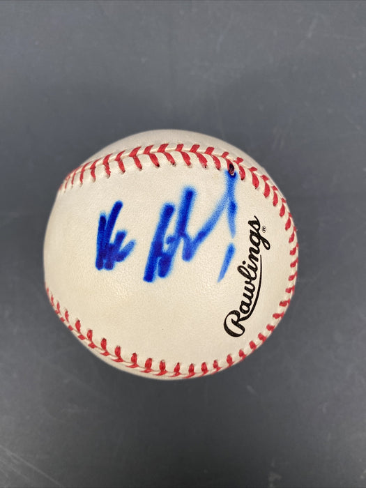 Elvis Costello & Burt Bacharach Signed Autographed Baseball With JSA COA