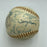 Beautiful 1947 St. Louis Cardinals Team Signed Baseball JSA COA