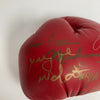 Muhammad Ali Joe Frazier Jersey Joe Walcott Larry Holmes Signed Boxing Glove JSA
