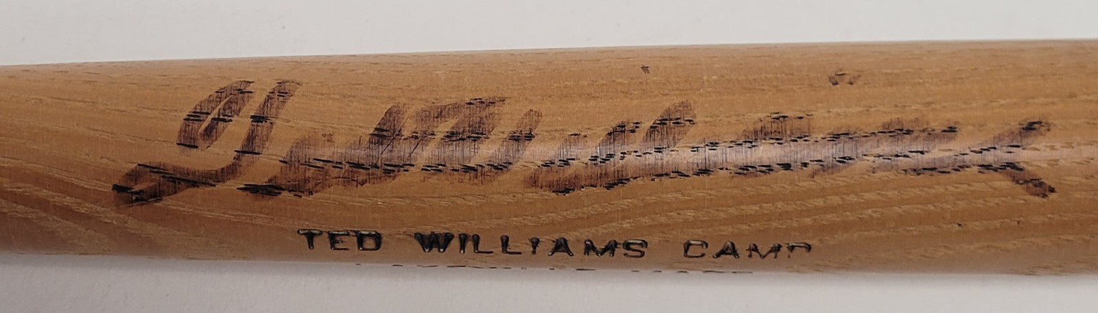 Ted Williams Signed Vintage Mini Louisville Slugger Baseball Bat JSA COA