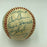 1954 Chicago White Sox Team Signed Autographed Baseball With Nellie Fox