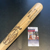 Walter Fenner Buck Leonard Full Name Signed Louisville Slugger Baseball Bat JSA