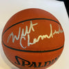 Beautiful Wilt Chamberlain Signed Spalding NBA Basketball JSA Graded GEM MINT 10