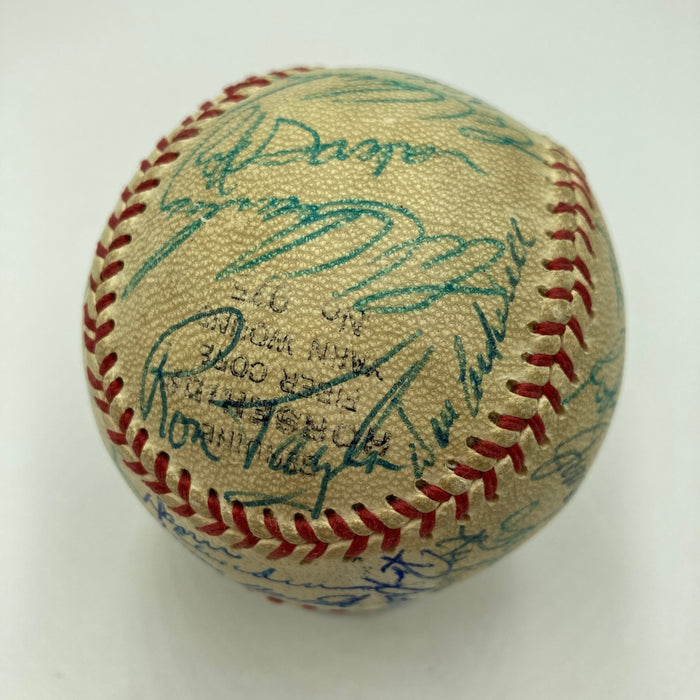 1969 New York Mets WS Champs Team Signed Baseball Gil Hodges Ryan Seaver JSA