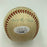Lew Burdette 1960 No Hitter Signed Game Used National League Baseball JSA COA