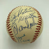 1970's HOF Multi Signed Baseball Lloyd Waner Stan Musial Ernie Banks JSA