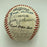 Satchel Paige Willie Mays 1979 Hall Of Fame Induction Signed Baseball JSA COA