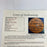 Magic Johnson Signed Heavily Inscribed STATS Basketball 18/32 JSA & Steiner COA