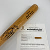 Mickey Mantle Joe Dimaggio Willie Mays Signed Autographed Baseball Bat Beckett