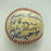 1970's HOF Multi Signed Baseball Freddie Lindstrom Ernie Banks Earl Averill JSA