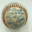 Beautiful Jackie Robinson Joe Dimaggio Hall Of Fame Multi Signed Baseball JSA