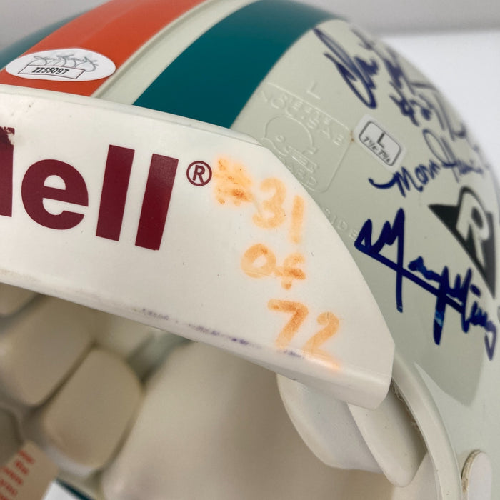 1972 Miami Dolphins Super Bowl Champs Team Signed Authentic Helmet JSA COA