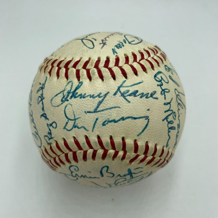 Beautiful 1961 St. Louis Cardinals Team Signed Baseball PSA DNA COA