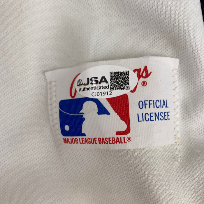 Nolan Ryan Signed Authentic Houston Astros Vintage Rawlings Jersey JSA