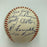 Hank Greenberg Joe Dimaggio 1960's Hall Of Fame Multi Signed Baseball JSA COA