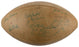 1957 Los Angeles Rams Team Signed Vintage Spalding Football JSA COA