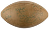 1957 Los Angeles Rams Team Signed Vintage Spalding Football JSA COA