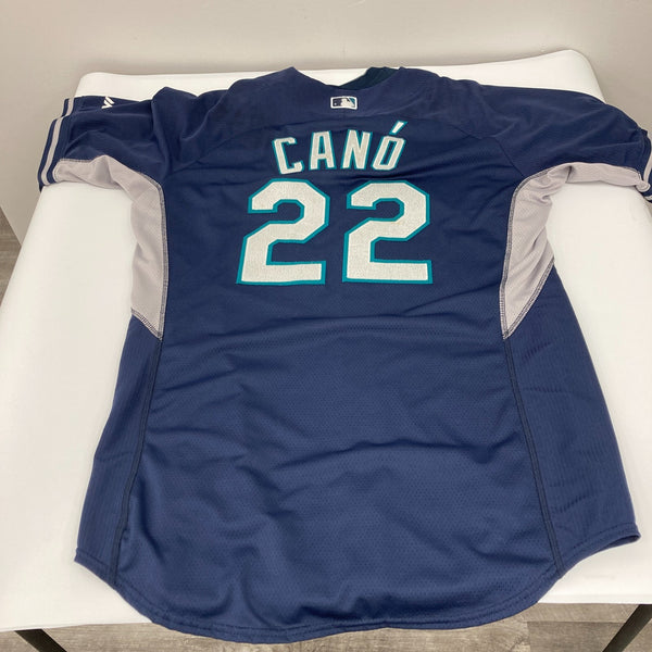 Robinson Cano 2015 Seattle Mariners Game Used Majestic Jersey With COA