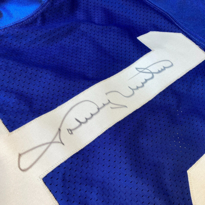 Johnny Unitas "All Century Quarterback" Signed Baltimore Colts Jersey JSA COA