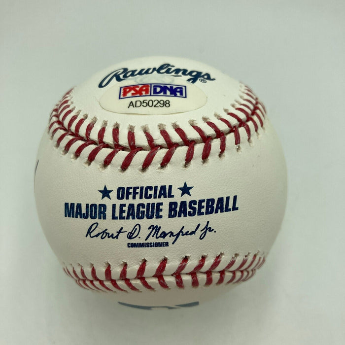 Terence Bud Crawford Signed Official Major League Baseball PSA DNA COA Boxing
