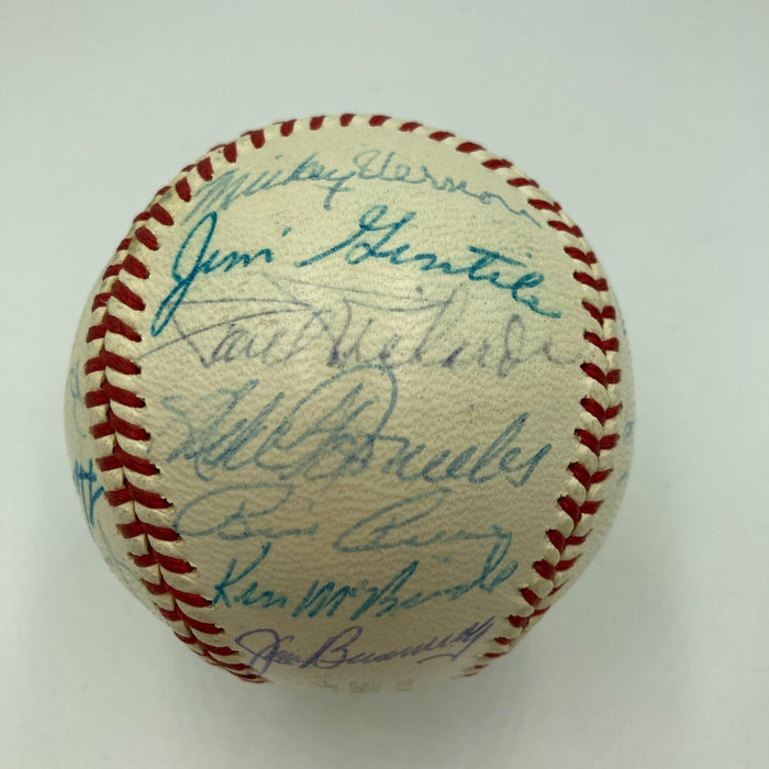 1963 All Star Game Team Signed Baseball Nellie Fox Yogi Berra Roger Maris JSA