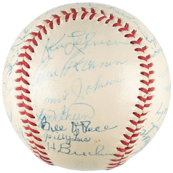 Beautiful 1958 Baltimore Orioles Team Signed American League Baseball  JSA COA