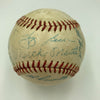 1958 New York Yankees World Series Champs Team Signed Baseball PSA DNA COA