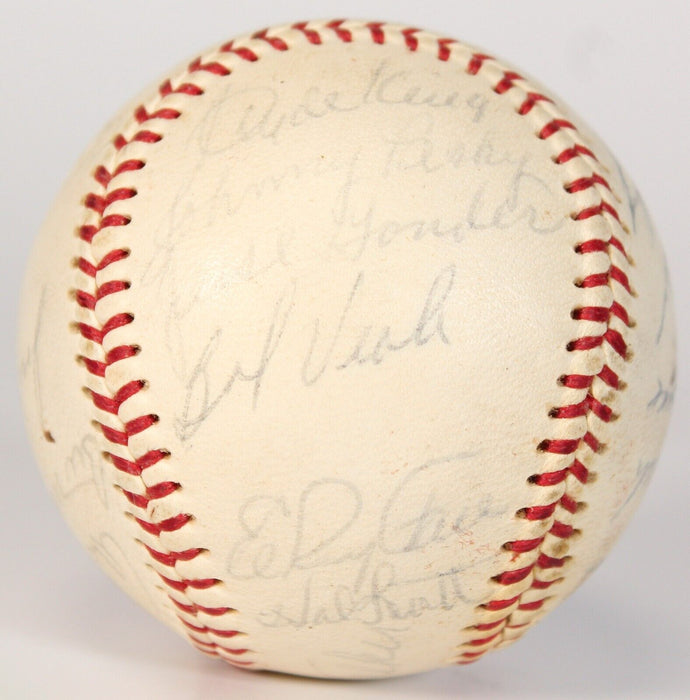 1966 Pittsburgh Pirates Team Signed National League Giles Baseball JSA COA