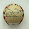1947 New York Yankees World Series Champs Team Signed Baseball JSA COA