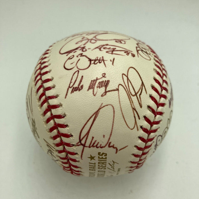 2009 Philadelphia Phillies Team Signed World Series Baseball 37 Sigs JSA COA