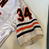 Walter Payton "Sweetness" Signed Chicago Bears Game Model STAT Jersey Beckett