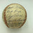 1950 Philadelphia A's Athletics Team Signed American League Baseball JSA COA