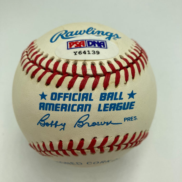 Johnny Mize Signed National League Baseball PSA DNA COA