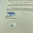 2013 Boston Red Sox World Series Champs Team Signed W.S. Baseball JSA COA