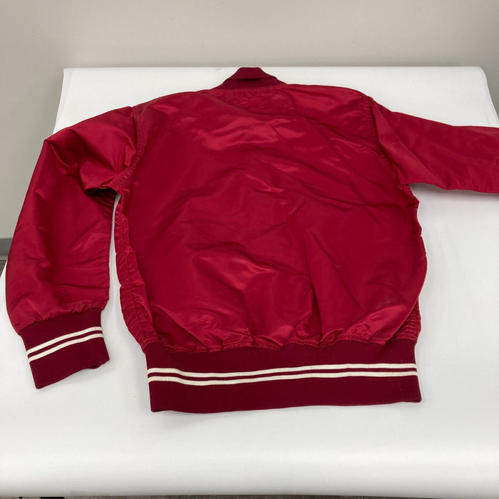 Larry Milbourne Game Used Signed 1983 Philadelphia Phillies Wilson Jacket